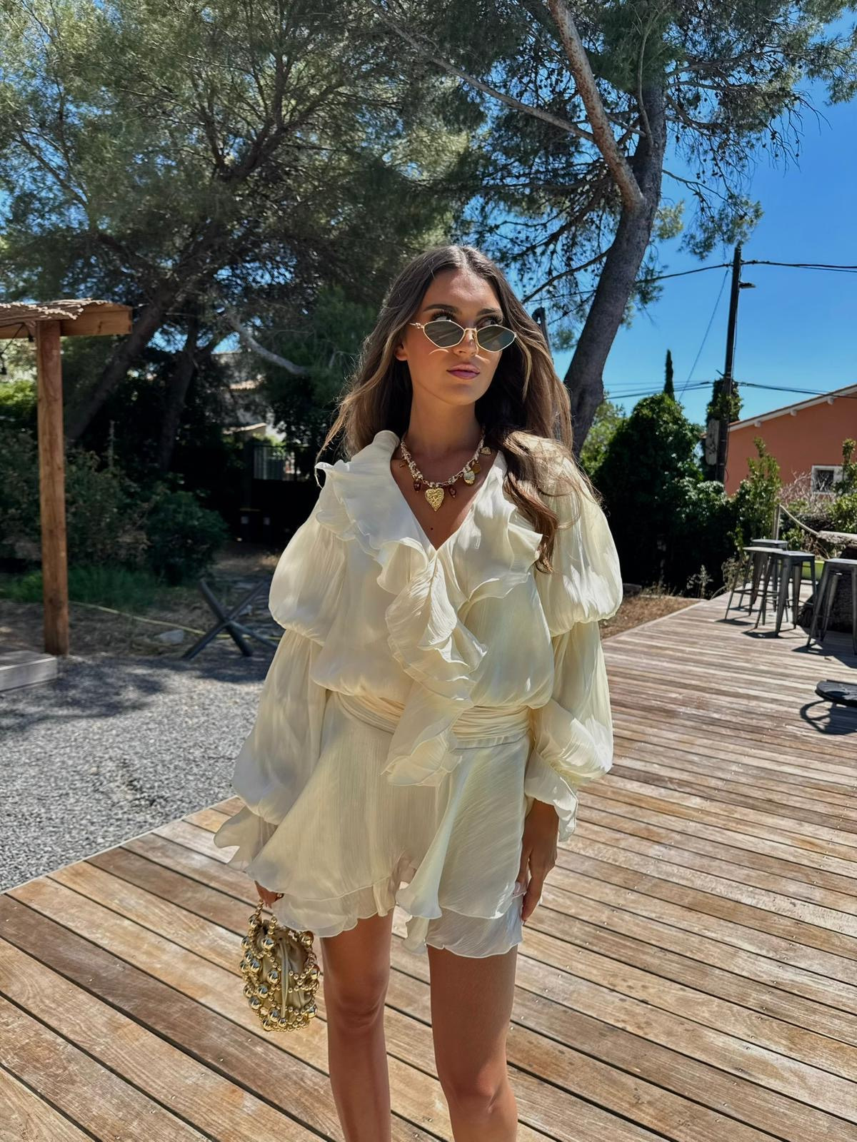 Robe Amalfi Ivoire