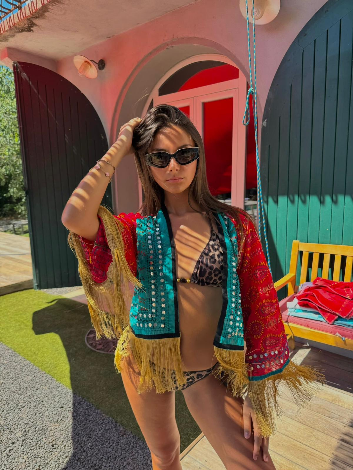 Kimono à Franges