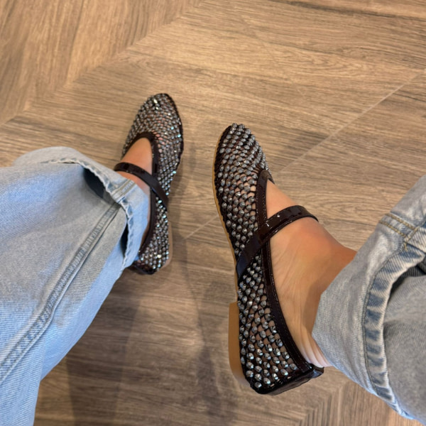 Ballerines Moka Shine – Image 2