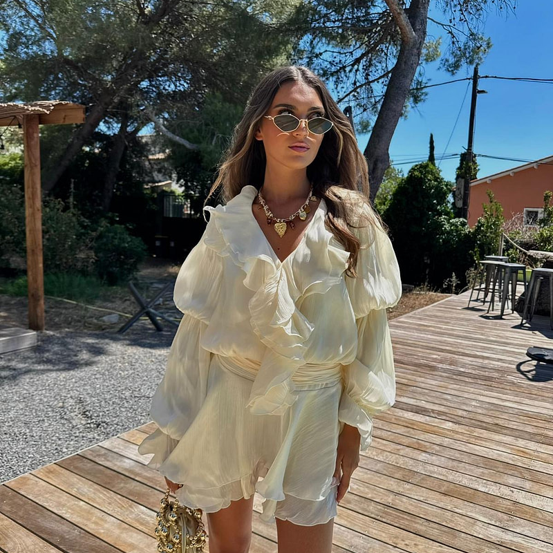 Robe Amalfi Ivoire